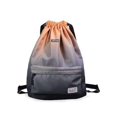 쉬운 나르는 졸라매는 끈 체육관 책가방, 방수 스포츠 책가방 잎 잎 본